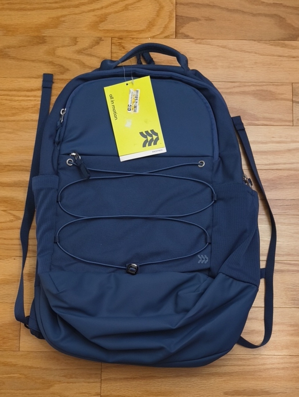 all in motion Navy Blue Casual Tech Backpack NWT